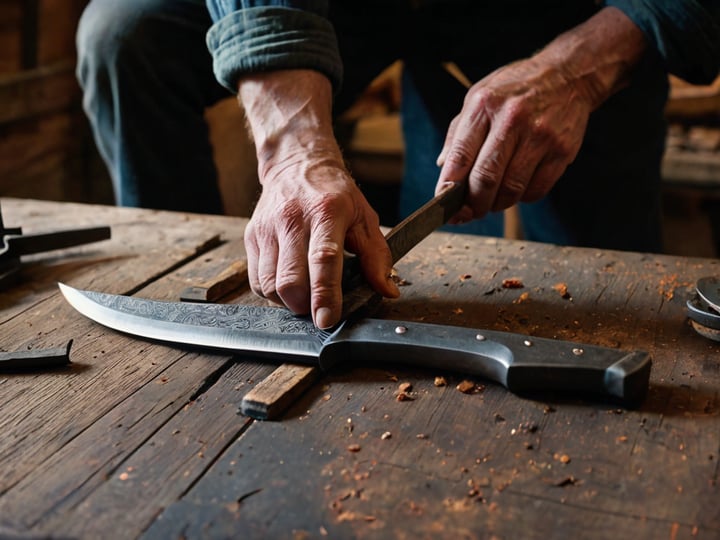 Hand-Forged-Bowie-Knife-4