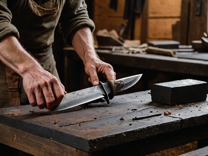 Hand-Forged-Bowie-Knife-6