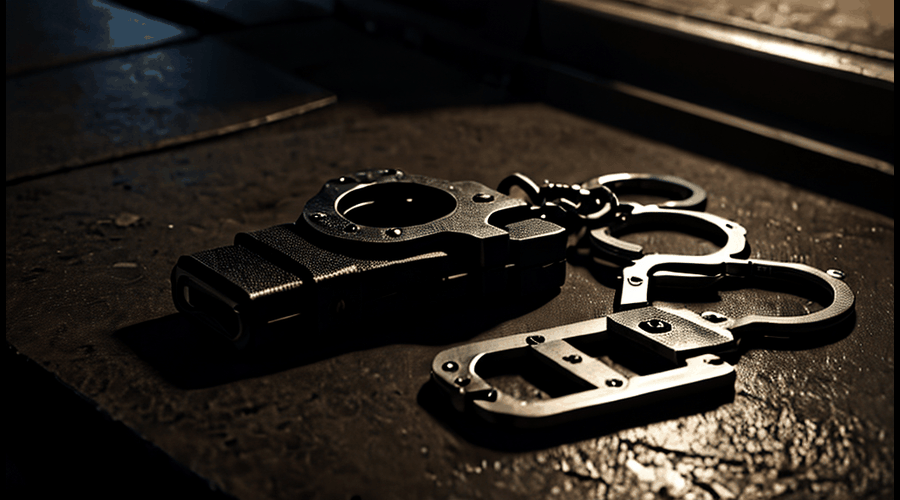 Handcuff and magazine holder reviews for law enforcement and defensive carrying needs.