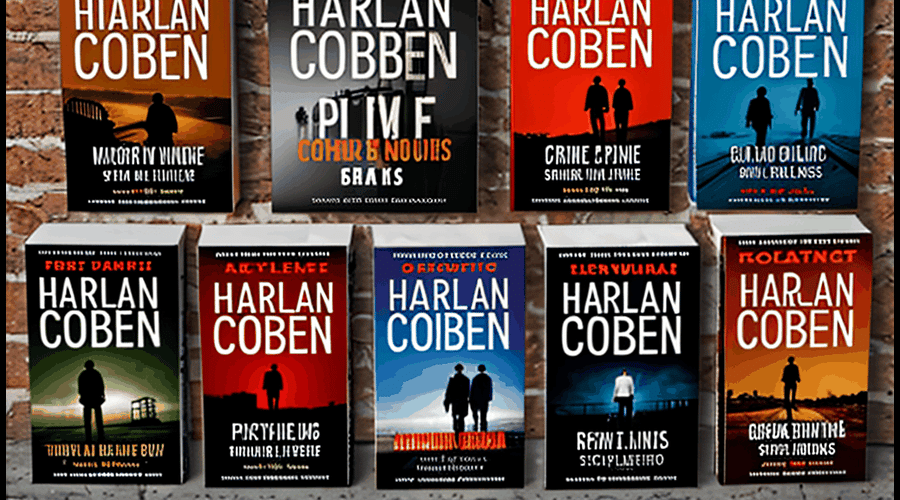 This curated selection of Harlan Coben's best books features compelling mysteries and unexpected twists that keep readers guessing until the very last page.