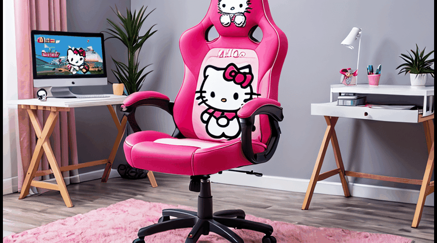 Discover the top Hello Kitty gaming chairs on the market, perfect for gaming enthusiasts who love fashion and style. Find the best chair to enhance your gaming experience with the iconic Hello Kitty design.