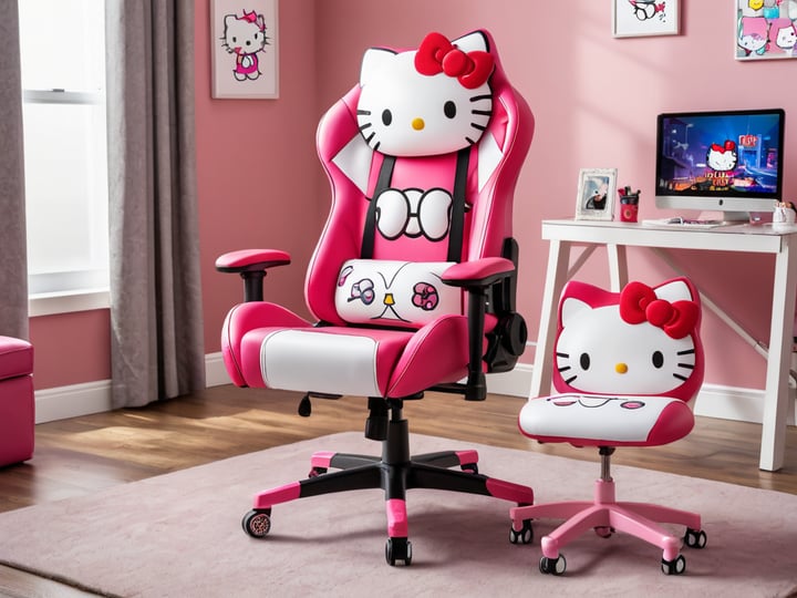 Hello Kitty Gaming Chairs-4