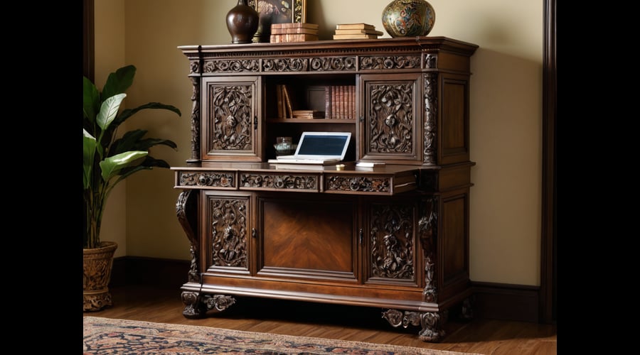 Transform Your Home Office with the Best Hidden Desk Cabinets