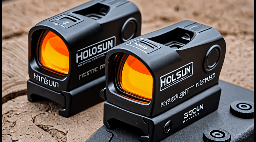 Discover the top Holosun pistol sights in this comprehensive review, featuring expert insight on various models, performance, and features to help you choose the perfect upgrade for your firearm.