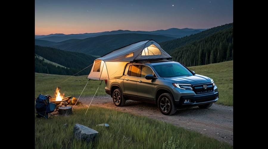 Tent For Honda Ridgeline