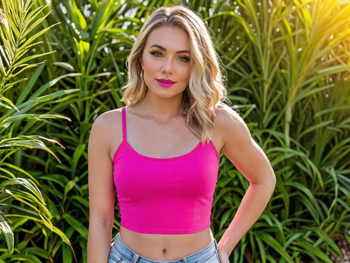Hot-Pink-Crop-Top-3