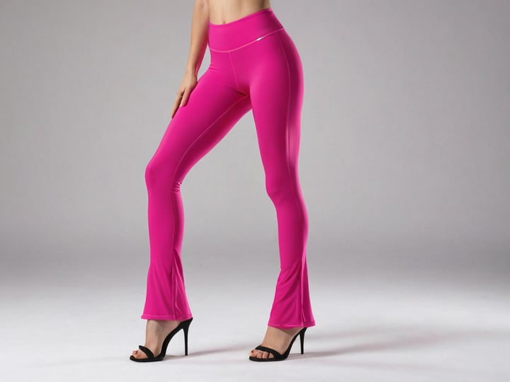 Hot-Pink-Flare-Leggings-2