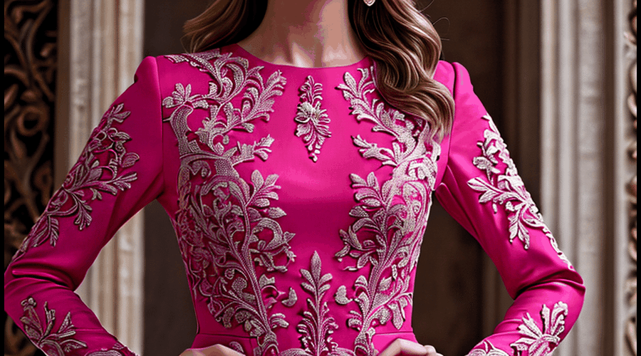 Hot Pink Long Sleeve Dresses