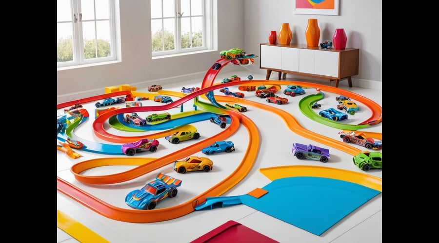 Find the perfect Hot Wheels curved track for your collection with our comparison of the best available options, featuring smooth transitions and durable construction.