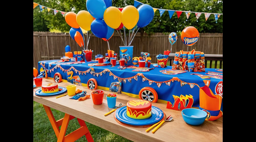 Looking for the perfect Hot Wheels party supplies? Our detailed roundup walks you through the best tracks, cars, and decorations to create an out-of-this-world race track theme.