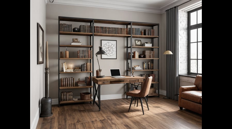 A comprehensive guide to the best industrial bookshelves, featuring durable metal construction and sleek minimalist designs for both residential and commercial spaces.
