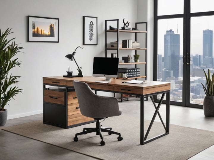 Industrial-Desk-With-Drawers-4