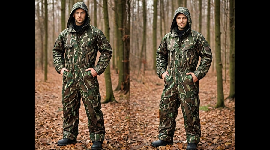 Durable insulated camo coveralls designed for cold weather, combining military-grade camouflage with thermal protection for outdoor and tactical use.