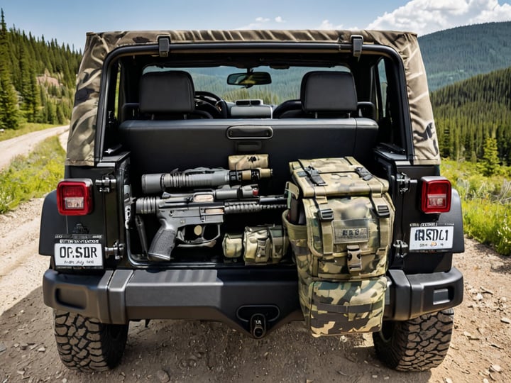 Jeep Wrangler Gun Holsters-2
