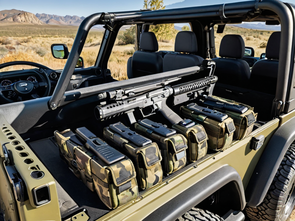 Jeep Wrangler Gun Holsters-4