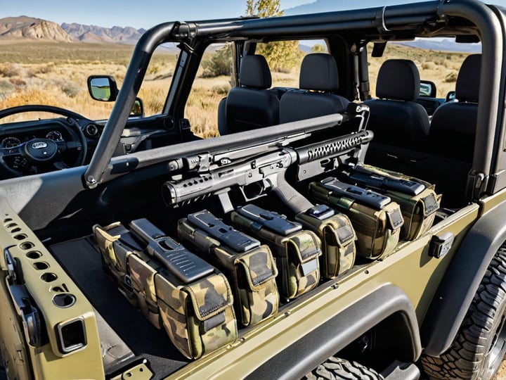 Jeep Wrangler Gun Holsters-4