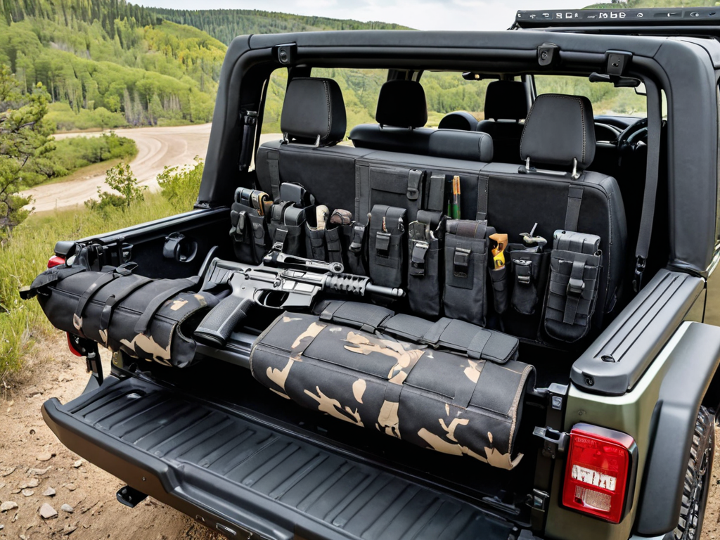 Jeep Wrangler Gun Holsters-5