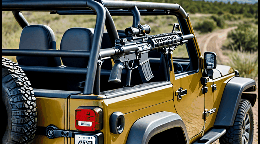 Our jeep gun rack comparison highlights the most reliable and space-efficient options, helping you transport firearms safely while maintaining vehicle organization.