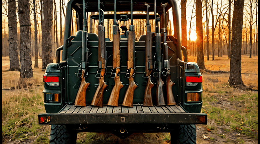 Looking to store firearms in your John Deere Gator? Our roundup examines the best gun racks available, comparing features like stability, load capacity, and ease of installation to help you find the right fit for your vehicle.