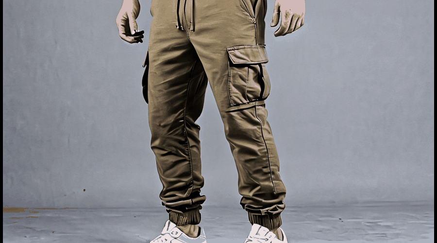 Khaki Cargo Joggers