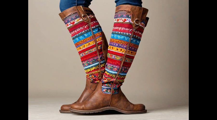 Our knee-high boots without heels combine style and practicality, featuring tall shafts and ankle-cuff details. These boots offer mid-calf coverage while maintaining a refined look.