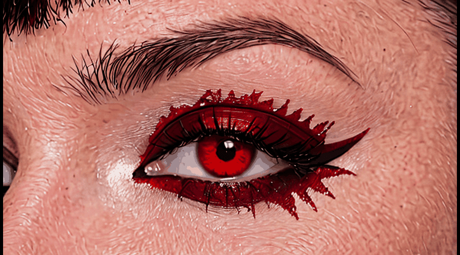 This curated collection of Kryolan Eye Blood products features richly pigmented, intense colors ideal for professional makeup applications.