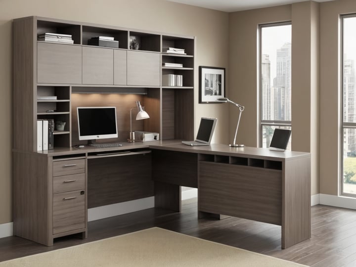 L-Shaped-Computer-Desk-With-Hutch-3