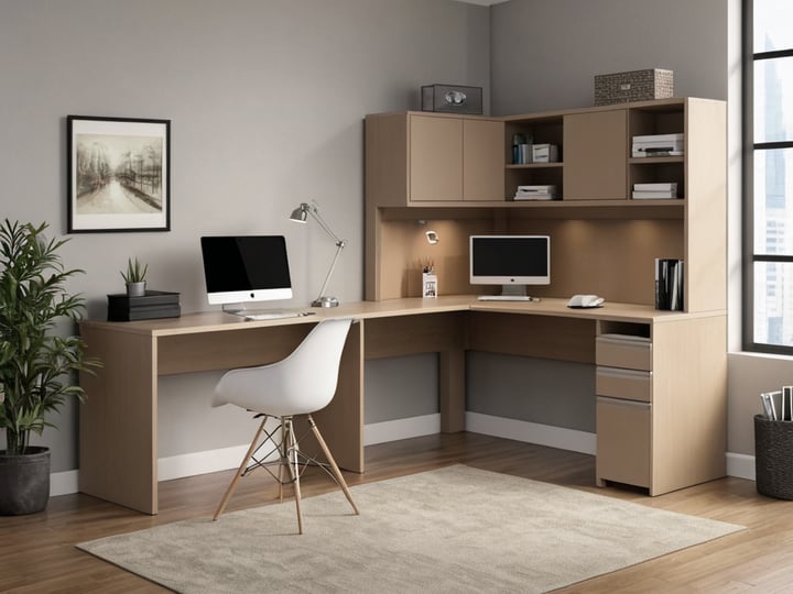 L-Shaped-Computer-Desk-With-Hutch-4