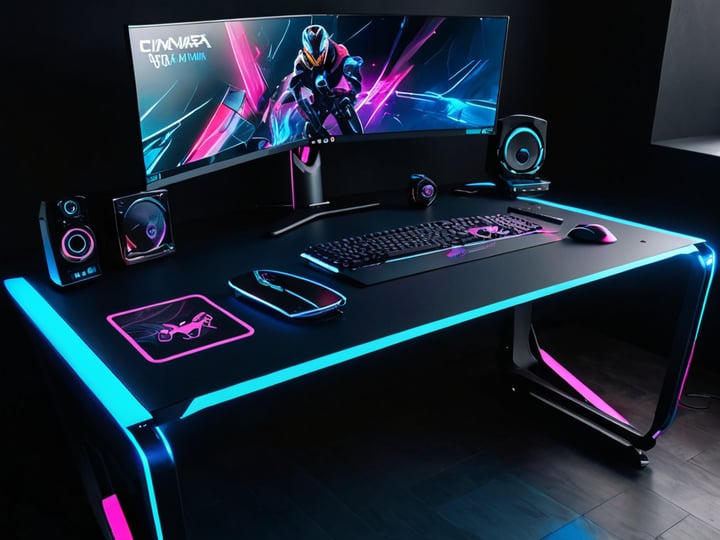 LED Gaming Desks-4