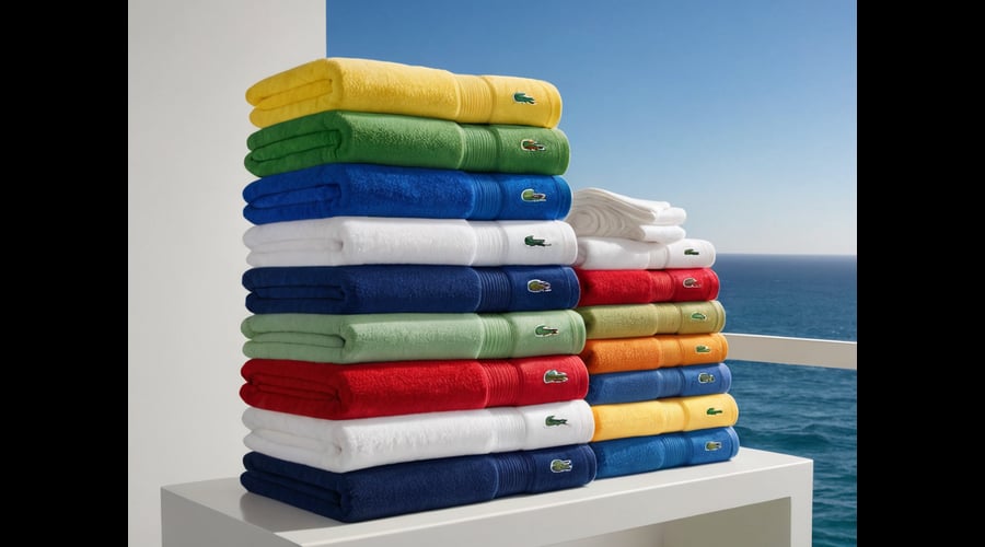 Experience the ultimate luxury with our roundup of the best Lacoste towels, perfect for your beach getaway or home spa. Discover the high-quality features and timeless elegance of these prestigious towels.