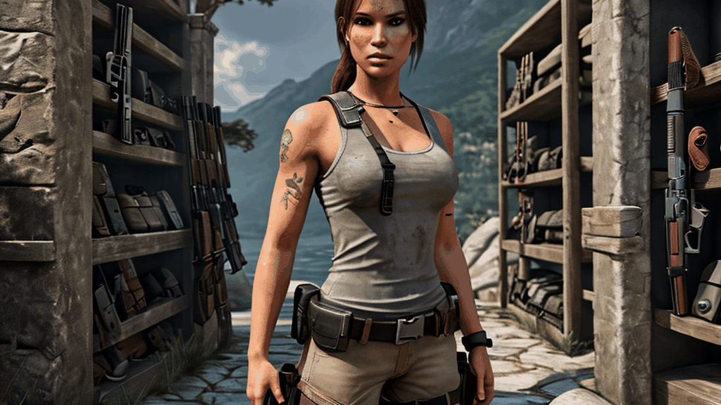 Lara Croft Gun Holsters