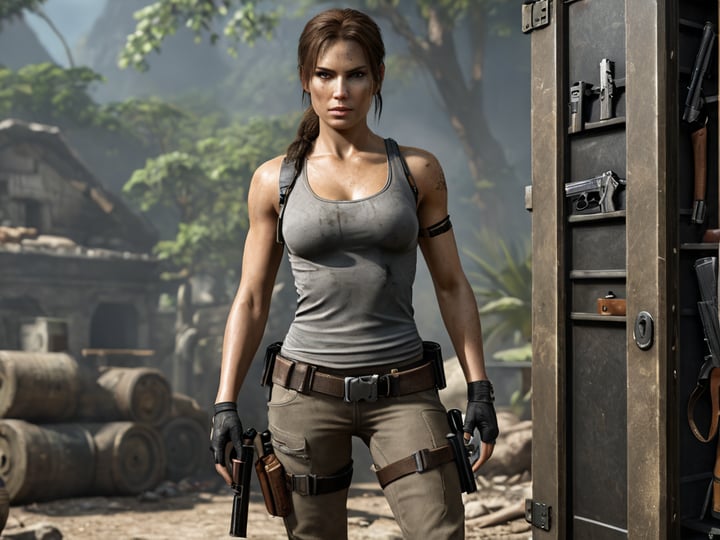 Lara Croft Gun Holsters-4