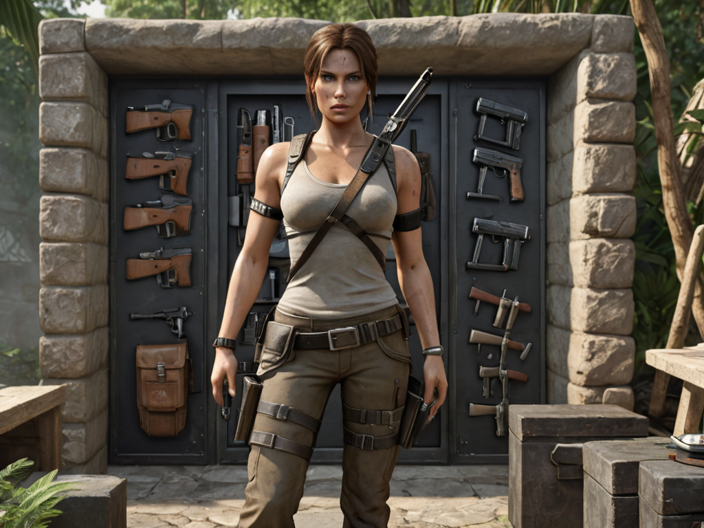 Lara Croft Gun Holsters-6