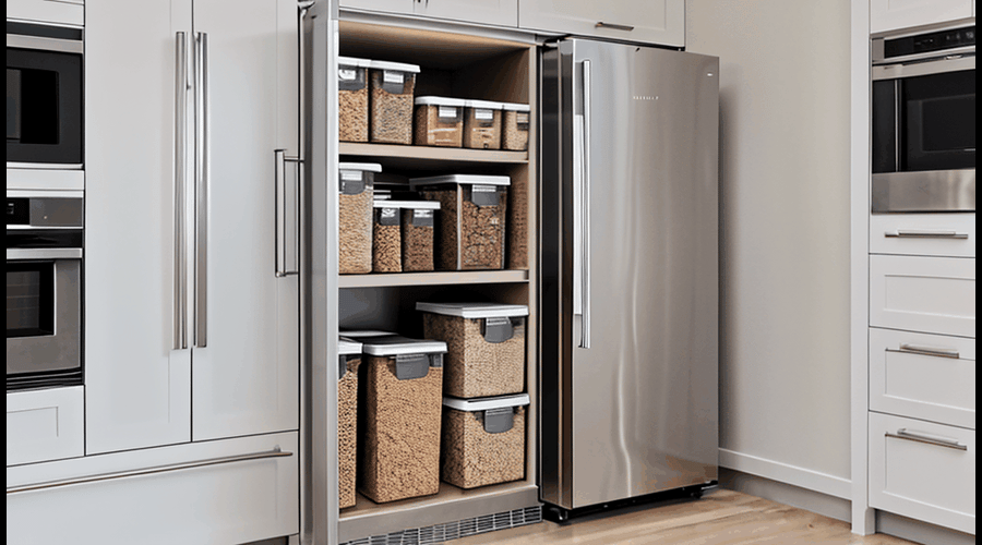 Discover the top large dog food storage containers to keep your furry friend well-fed and organized, perfect for pet owners with big dogs or multiple pets.