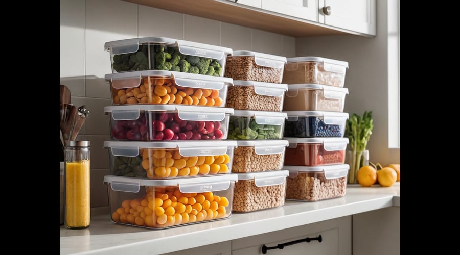 Discover the best large food storage containers in the market, perfect for keeping your kitchen organized and freshness preserved. Explore various sizes, materials, and design options in this comprehensive roundup.