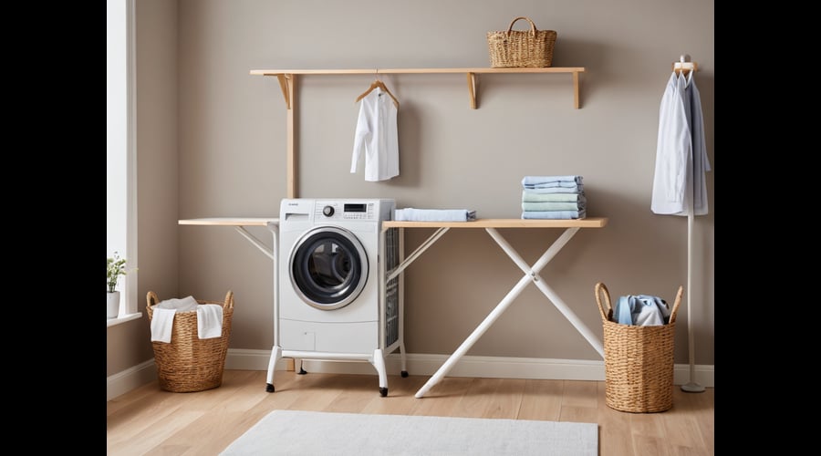 Our Laundry Sorter Ironing Board simplifies your laundry routine with built-in sorting bins and an integrated ironing space, keeping your clothing organized and wrinkles-free.