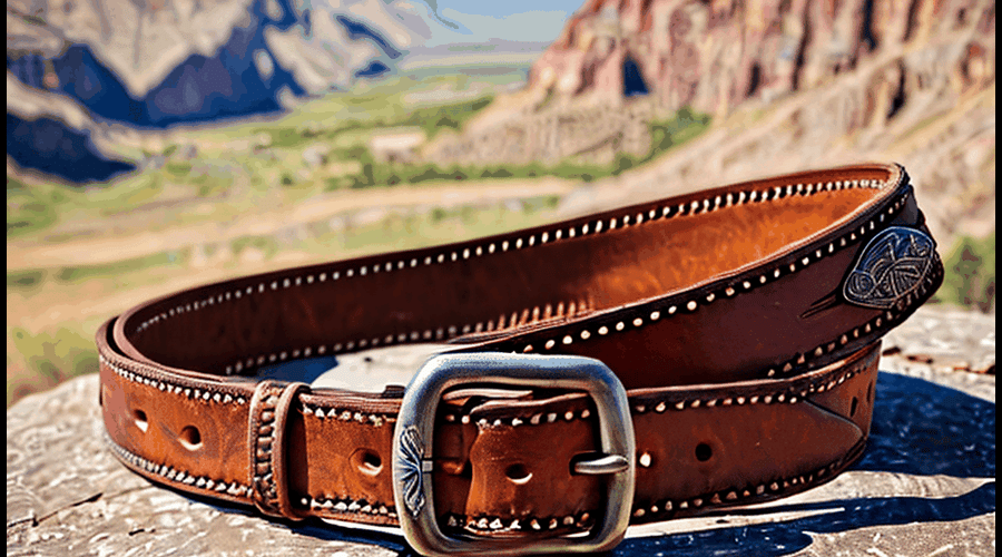 Leather Gun Belt