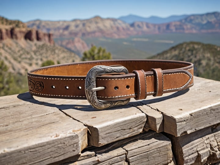Leather Gun Belt-2