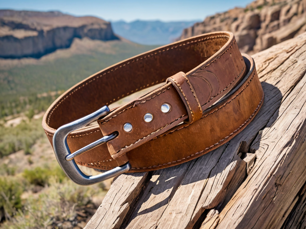 Leather Gun Belt-4