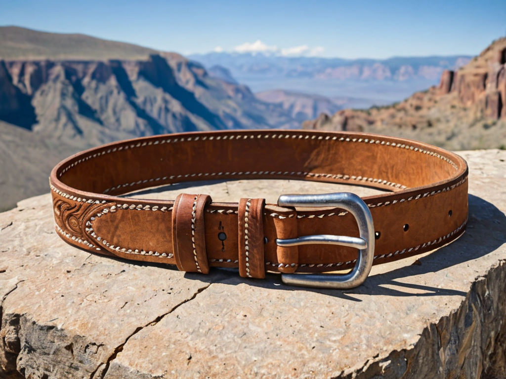 Leather Gun Belt-5