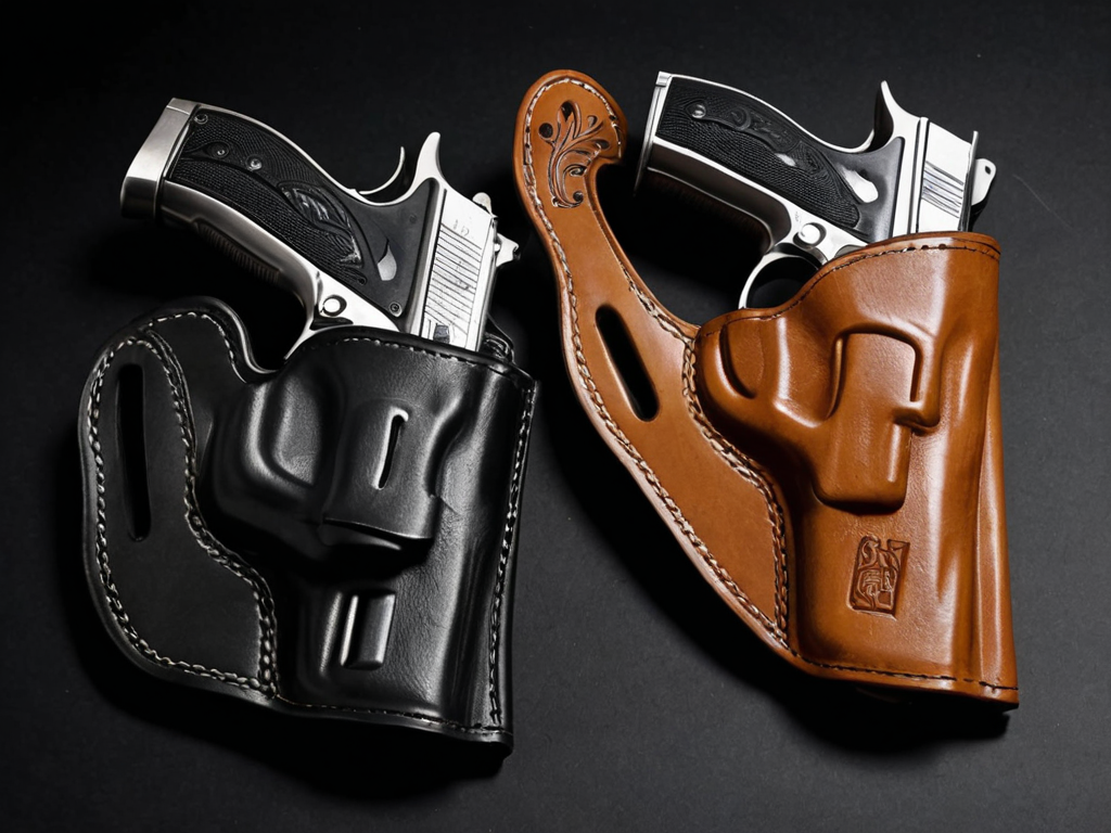 Leather Handgun Holsters-2