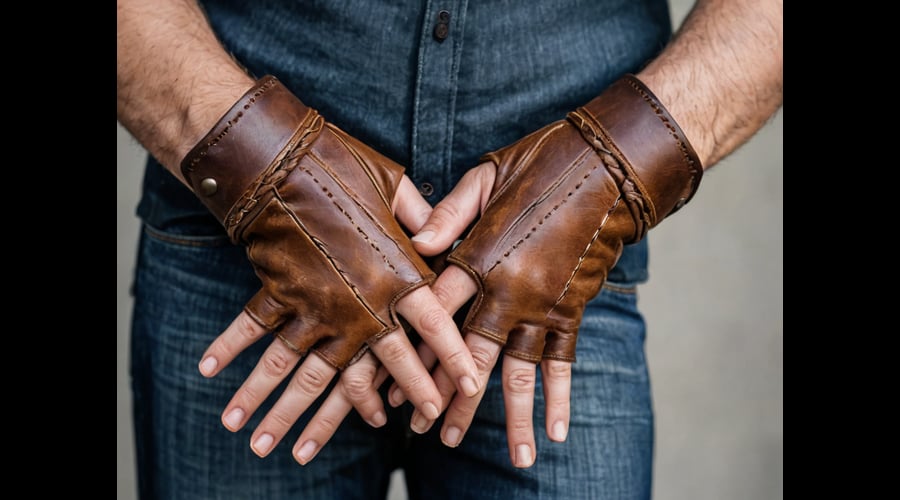 Glamorous Protection: 33 Best Leather Fingerless Gloves for Style and Warmth