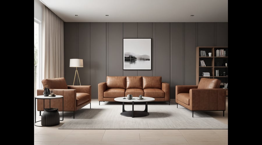 Discover the top leather living room sets, expertly curated for your ultimate interior design experience. Explore the best options for your modern, cozy, and stylish living spaces!