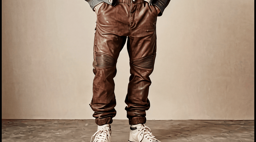 Leather Parachute Pants