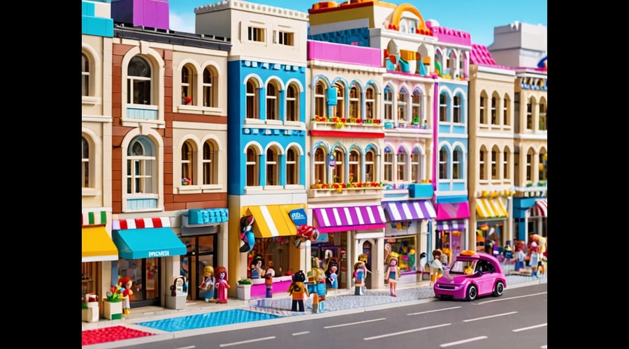 A curated roundup of Lego Friends Mall sets, featuring detailed descriptions of each building and its minifigures.