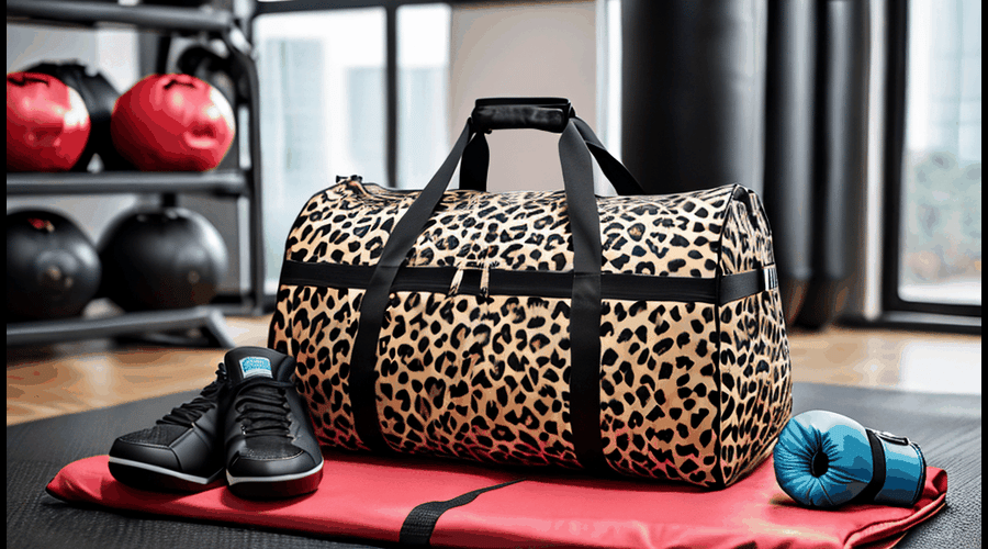 Leopard Gym Bags