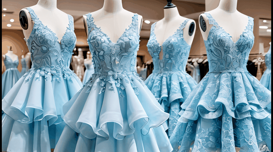 Light Blue Homecoming Dresses