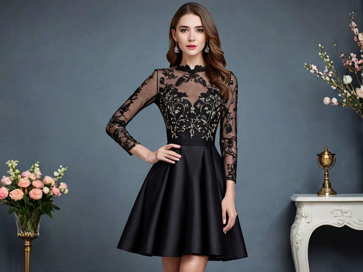 Long-Sleeve-Black-Cocktail-Dresses-3