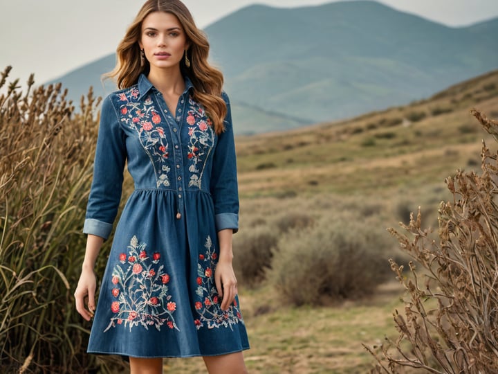 Long-Sleeve-Denim-Dresses-4