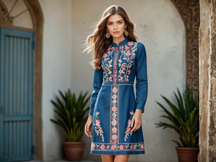 Long-Sleeve-Denim-Dresses-6